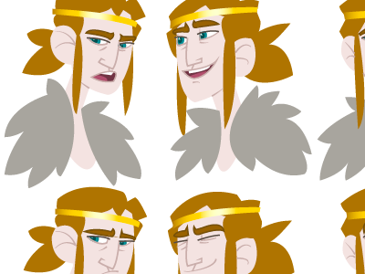 Kid Viking Expressions character character design design fantasy illustration illustrator viking