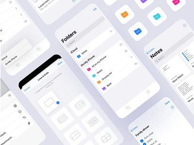 Small updated concept for apple notes