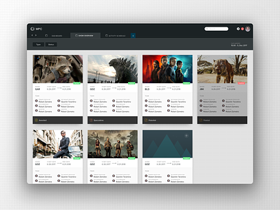 MPC Film - Web app for world's largest VFX company.