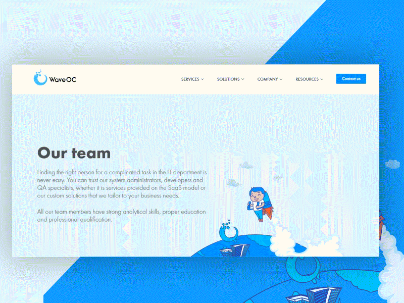 Corporate Website Design for Salesforce Development Company