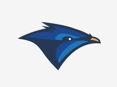 Another one to the graveyard bird hawk jayhawk logo maybe a blue jay