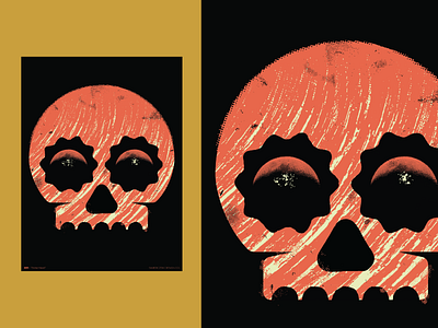 Poster 831 art color design everyday everydays graphic design illustration poster skull texture vector