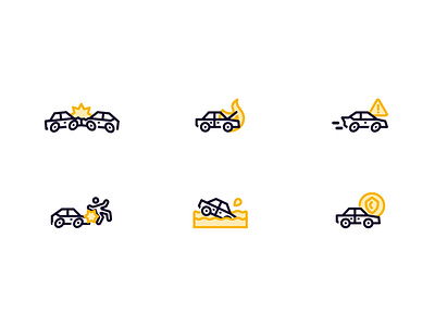 Car Insurance icons