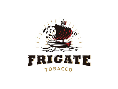 Frigate tobacco competition frigate logo ship tobacco