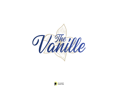 The Vanille blue brand branding color colors cute design dribbble icon identiny illustration logo logotype pixart typography vector