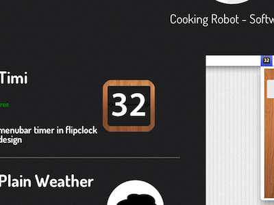 Cooking Robot Website software website