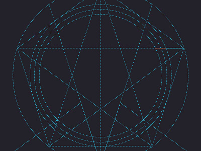 Diagram in Golden Ratio.