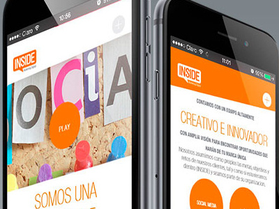 Website Inside Marketing Digital creatividad design diseño marketing website