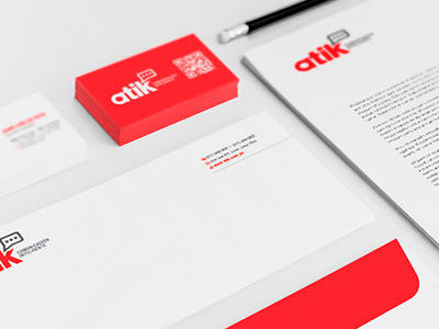 Identidad Corporativa ATIK brochure business card corporate creatividad design diseño flyer id marketing website