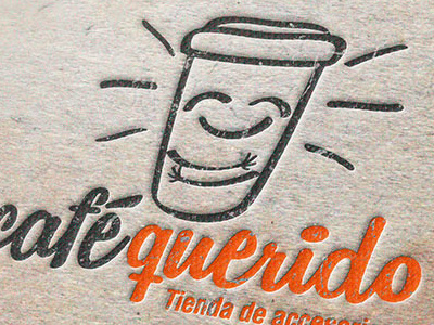 Logotipo Café Querido brochure business card corporate creatividad design diseño flyer id logotipo marketing website