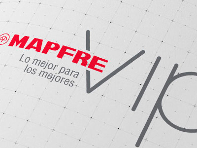 Mapfre Vip brochure business card corporate creatividad design diseño flyer id logotipo marketing website