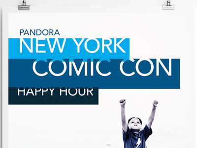 Pandora ComicCon Poster