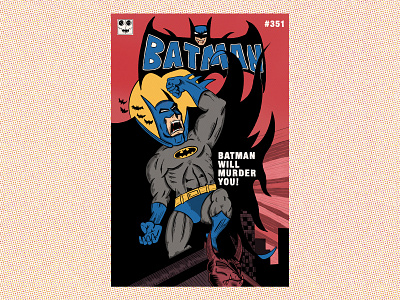 Batman #351 Bootleg batman bootleg comic comic art comic book hand drawn hand type illustration procreate