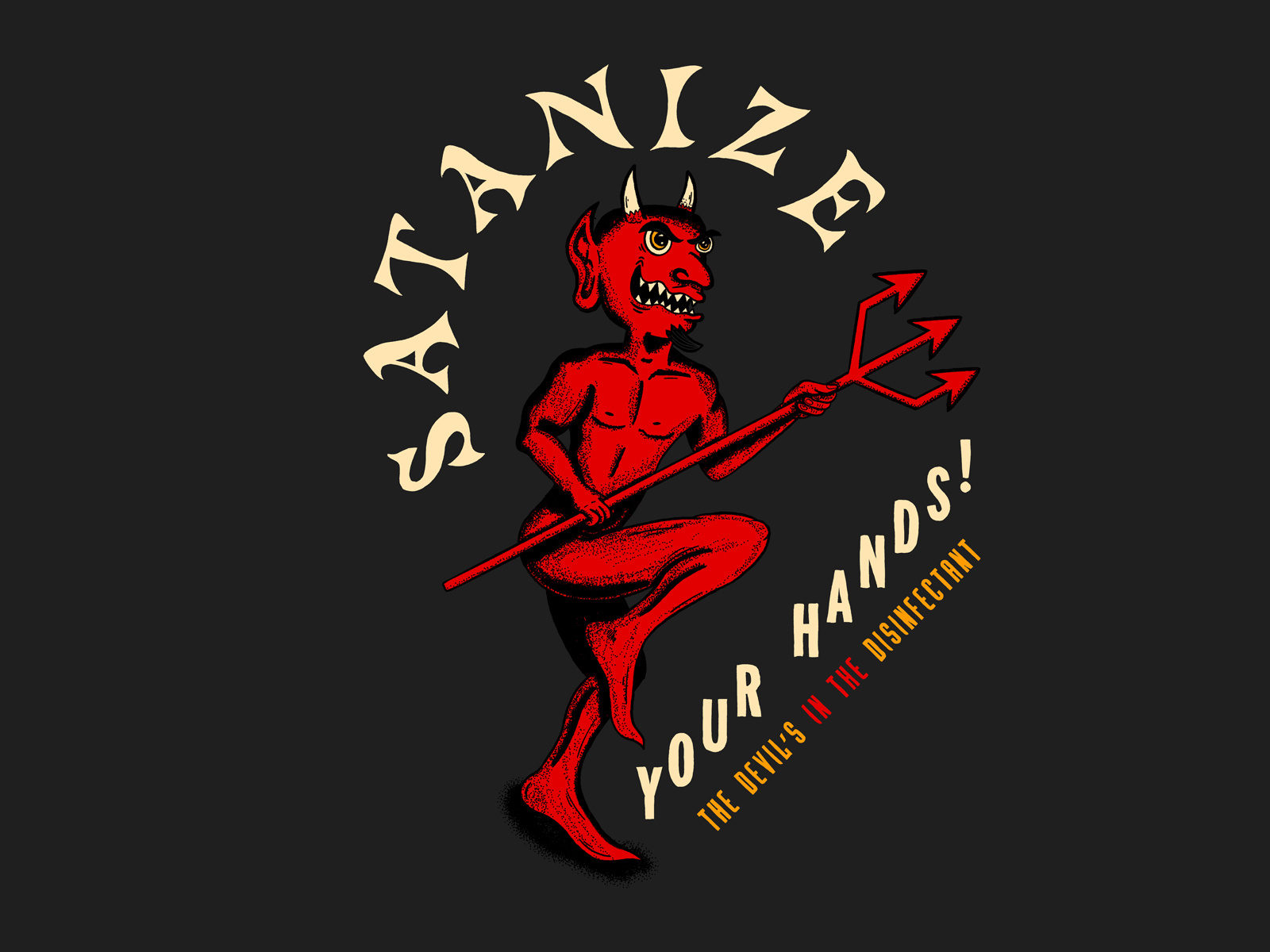 Hand Satanizer by Corey Danks on Dribbble