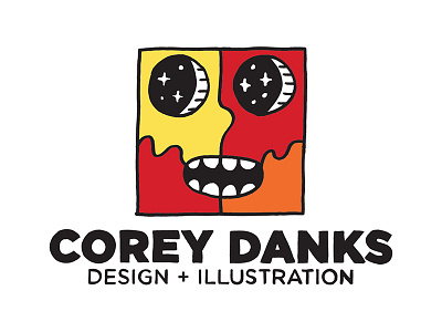 Corey Danks Design + Illustration branding hand type identity illustration logo mark personal brand