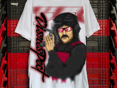 DrDisRespect Faux Airbrush