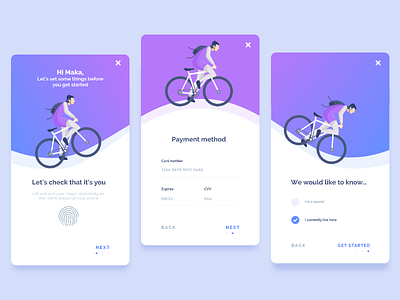 Onboarding - Bike app