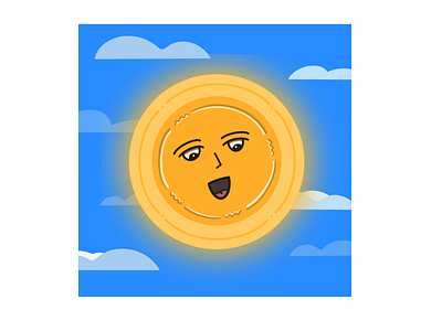 Shine 2021 illustration procreate sun sunshine