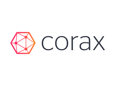 New Corax Logo geometric gradient logomarks logos new logo