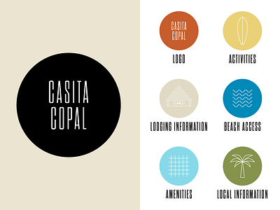 Casita Copal Branding branding graphic design logo vector