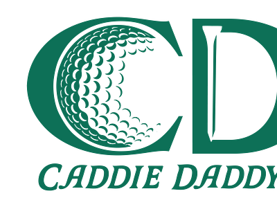 Caddie Daddy Logo graphic design logo