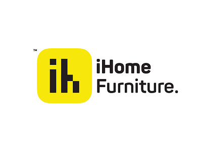 iHome Furniture ll Logo - UI Web & Mobile branding design ui web