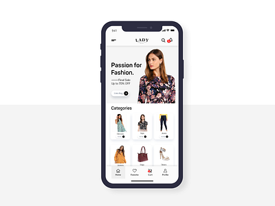 LADY - UI Web & Mobile