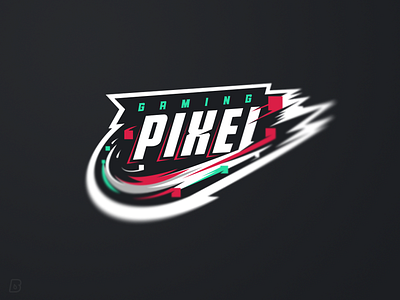 Pixel Gaming branding gaming illustration logo pixel sports sports logo