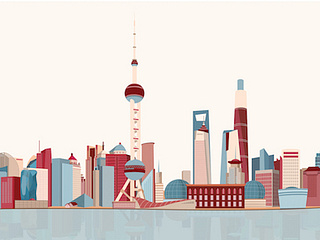 Shanghai by Felita Go on Dribbble