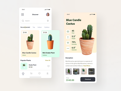 Plant Decoration Shop - Mobile Apps