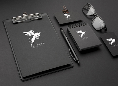 Flybull Branding branding design graphic design logo