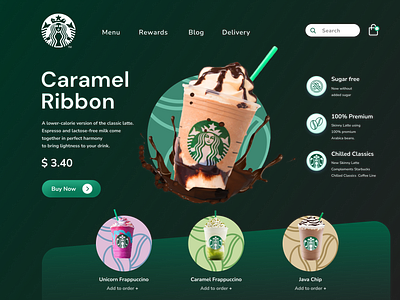 Starbucks Web Page ☕