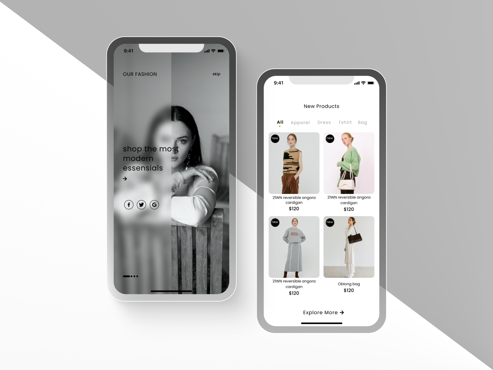 Fashion App Ui by Parth Pethani on Dribbble