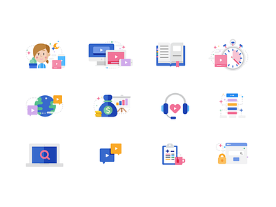 Icon set for UX