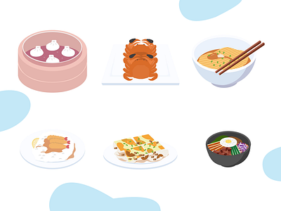Bon Appetit food icon illustration ux ui wuhan