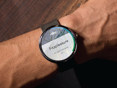 RDIO — for android wear altj android rdio watch wear