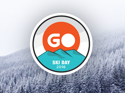 Go Ski Day Patch
