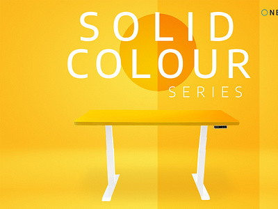 Solid Color Series in Singapore Store - One Desk Brand 3d animation branding customized gifts design ideas design ergonomic furniture furniture graphic design illustration logo motion graphics solid colors table top designs ui