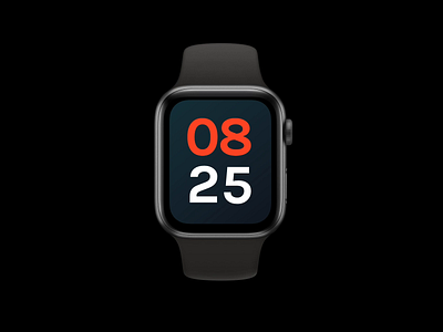 Set Alarm ⏰ apple watch digital framerapp interaction ui ui design ux ux design wearable