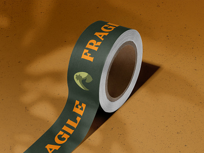 Il Giardino dei Polli - Packing Tape brand identity branding logo minimal typogaphy