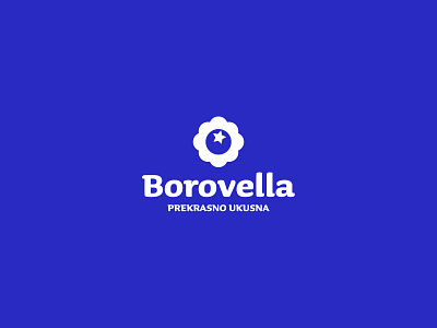 Borovella blueberries brand design identity design logo
