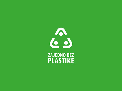 Zajedno bez plastike / Together without plastic brand design identity design logo visual identity