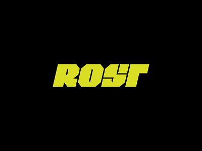 ROST brand design branding identity design logo sport visual identity