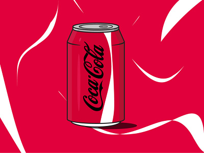 Coca.Cola Cane Illustration branding cane coke design graphic design illustration logo photoshop typography vector