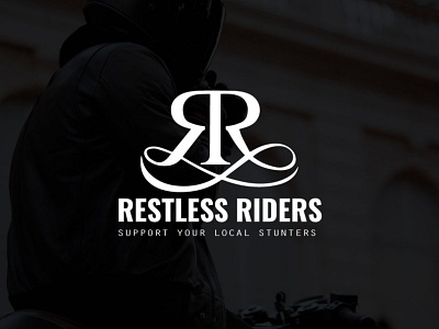 Restless Riders Logo 3d animation branding design graphic design illustration logo motion graphics photoshop typography ui ux vector