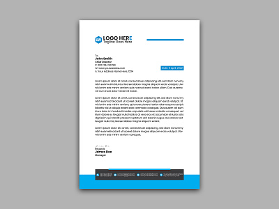 Corporate Letterhead Design branding business letterhead corporate corporate branding corporate identity creative graphic design graphic designer letter head letterhead letterhead design letterhead template letterheads modern professional stationary stationary design stationery stationery design unique