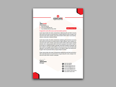 Corporate Letterhead Design