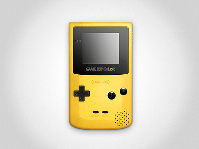 GBC gameboy icon practice realistic ui