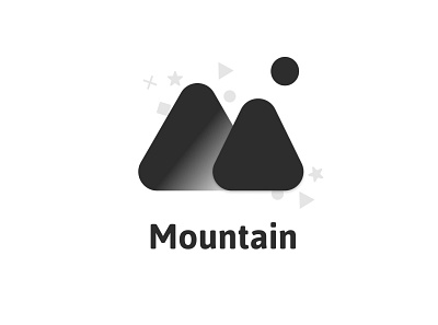 Mountain | Banding Concept Design abstract abstract logo app brand design branding design figma graphic design icon illustration logo logo design minimal typography vector