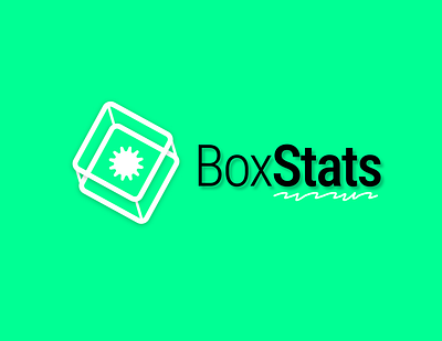 BoxStats | Brand Logo Design Concept 3d abstract abstract logo app branding branding design crypto design graphic design illustration lettermark logo logo design minimal monogram product design typography vector